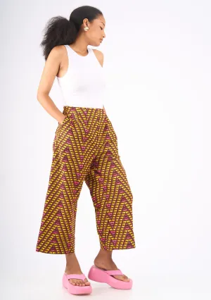 Wide Leg Pants - Dominos