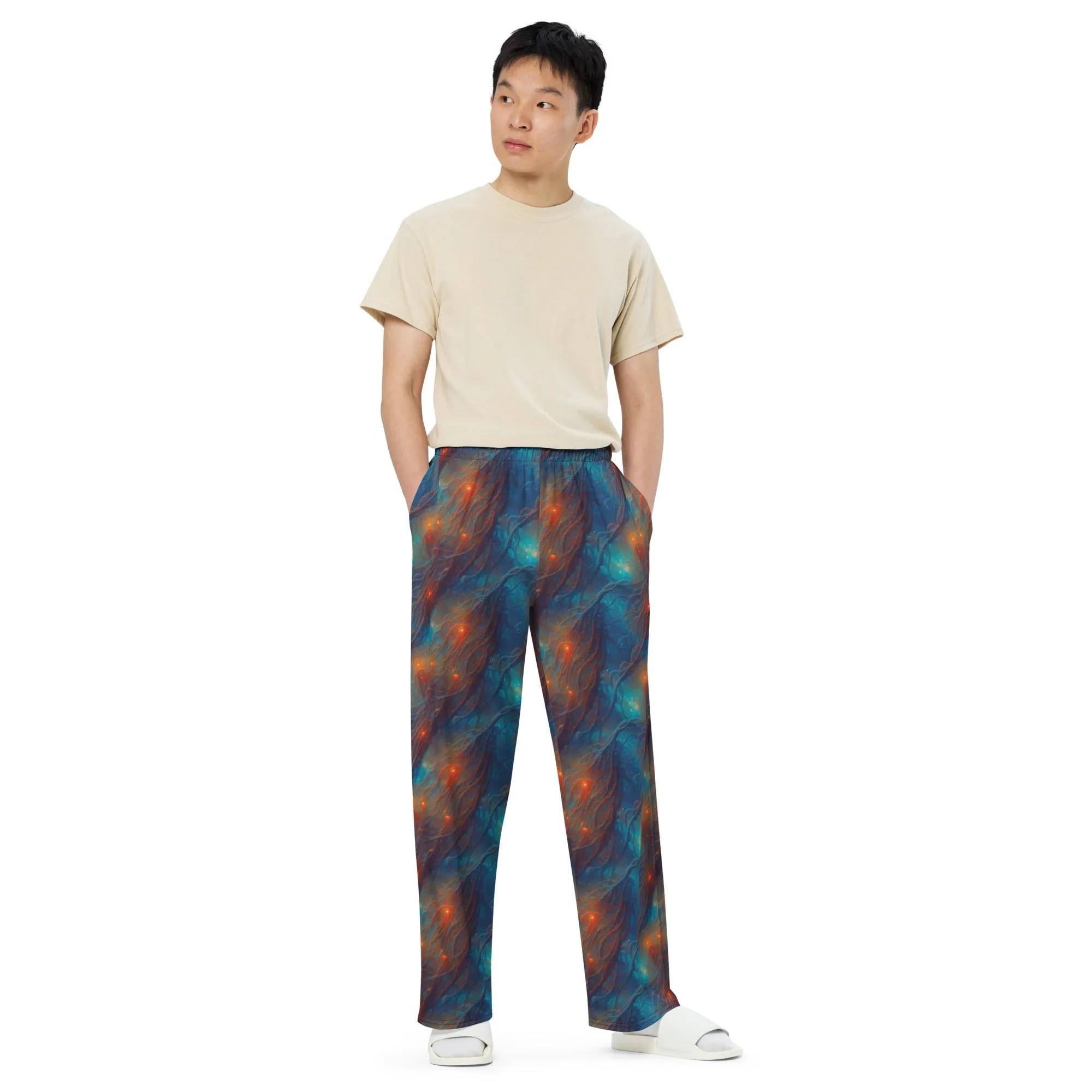 Wide-leg pants - Nebular Nexus