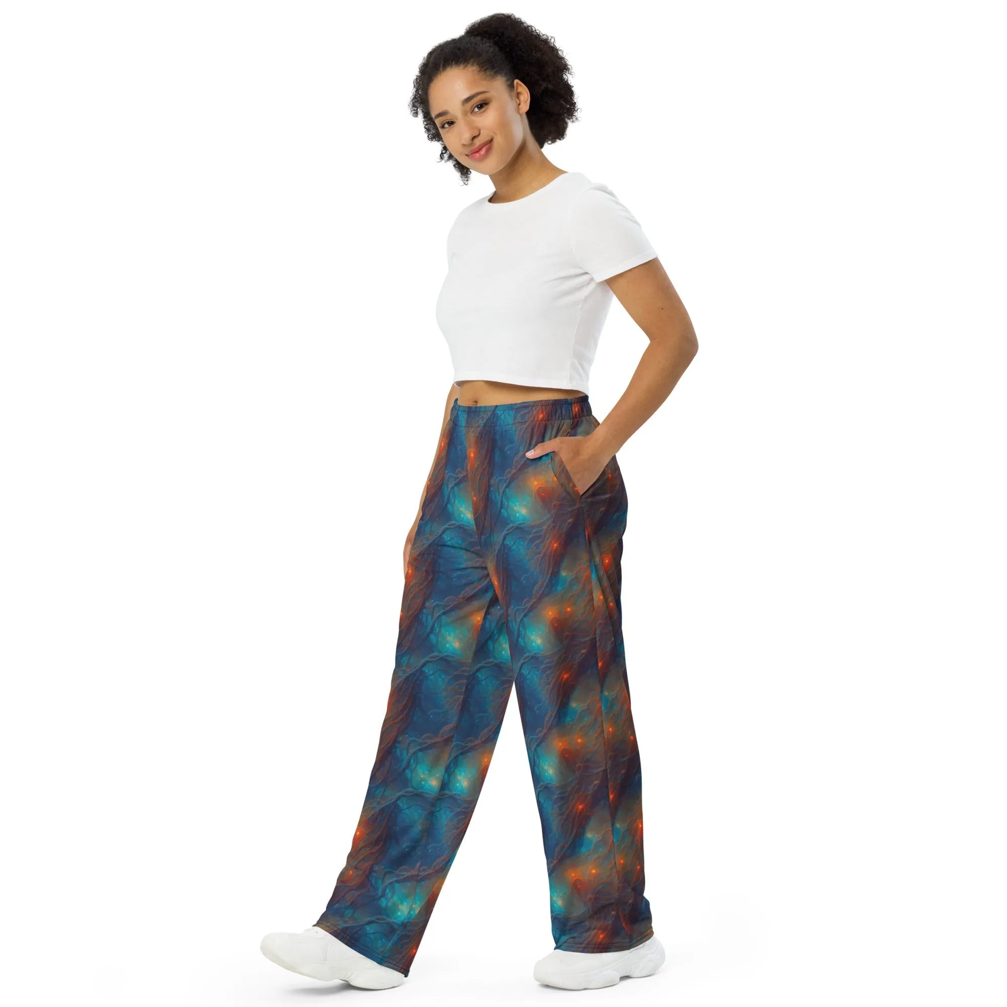 Wide-leg pants - Nebular Nexus