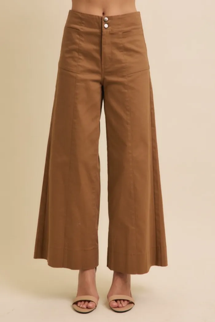 Wide Leg Stretch Pant