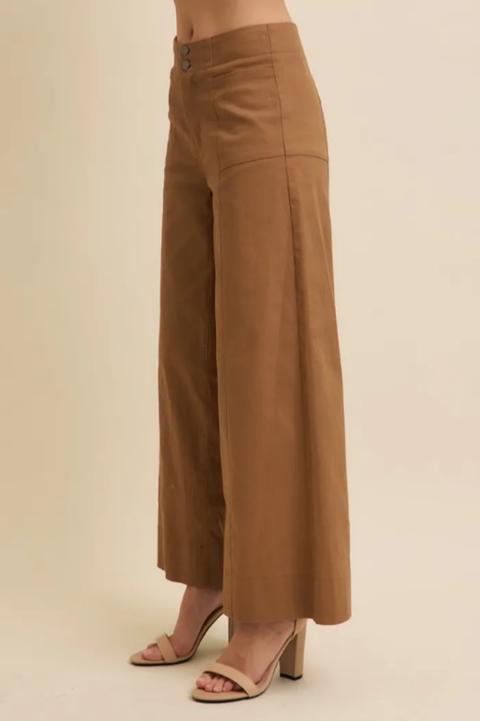 Wide Leg Stretch Pant