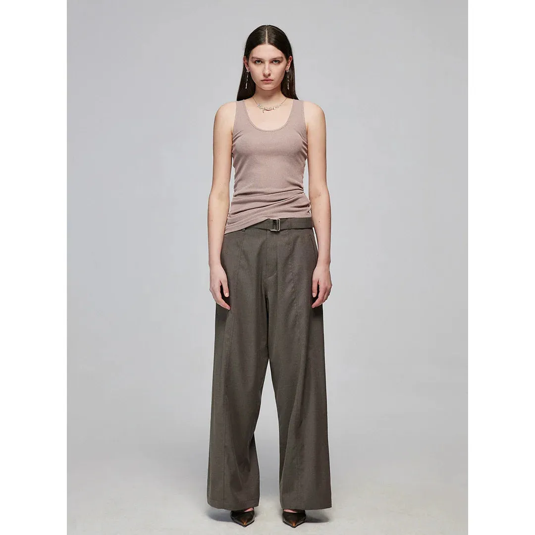 Wide-Leg Trousers