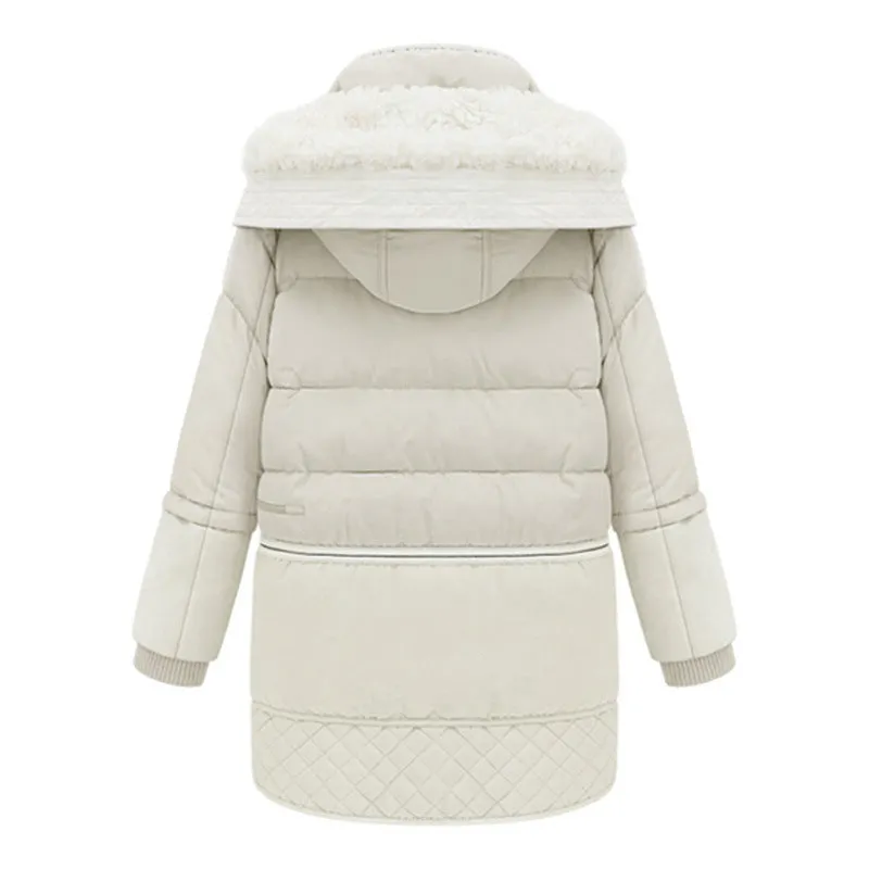 Winter Ladies jacket Korean Chic Lamb Wool Coat