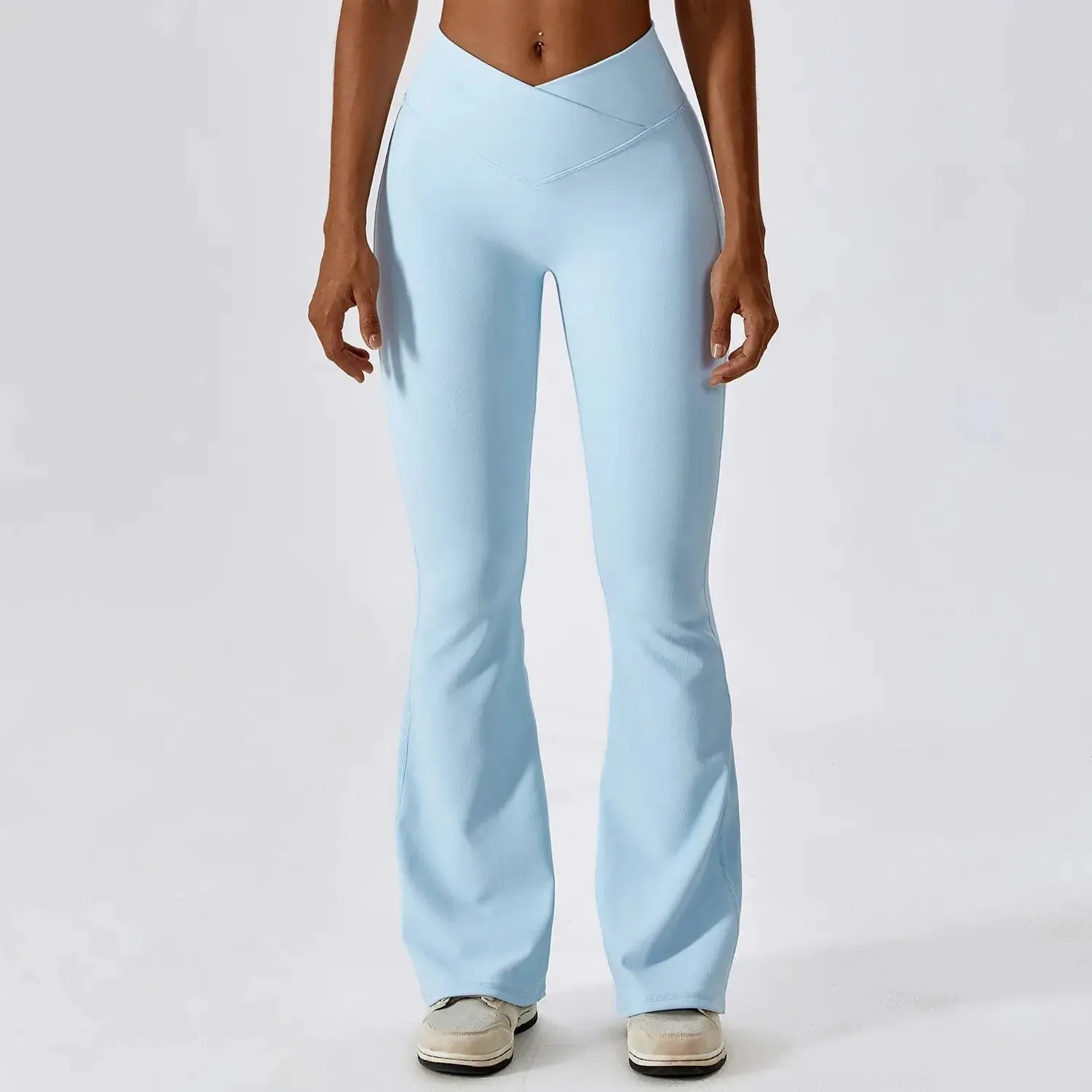 Women's Gym Workout Fitness  Flared Pants