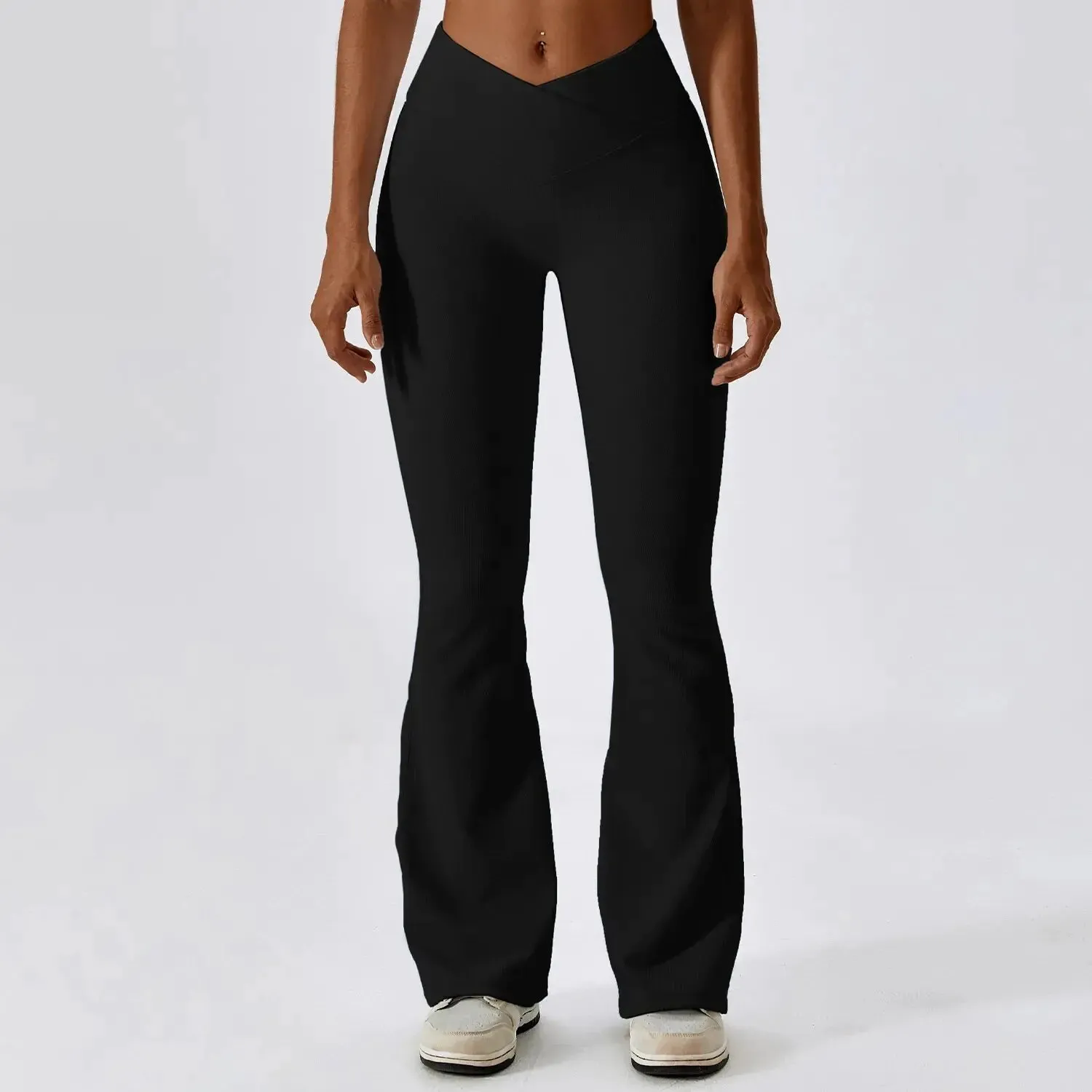 Women's Gym Workout Fitness  Flared Pants
