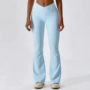Women's Gym Workout Fitness  Flared Pants