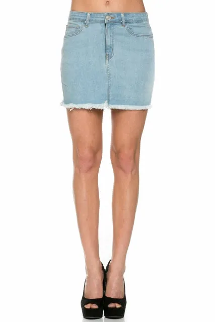 Women's Jeans Mini Skirts Vintage Denim