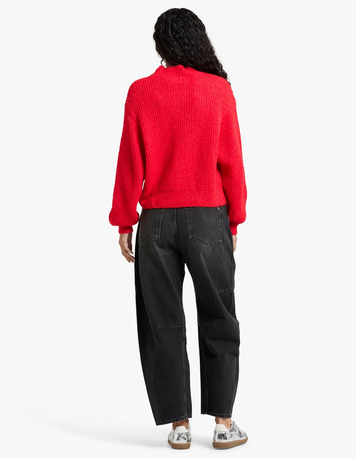 Womens Jumper East - Chilli Pepper Melange