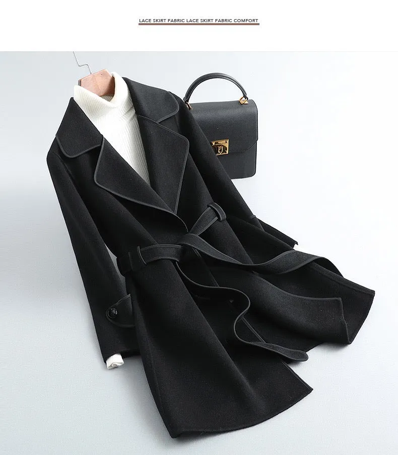 ZABRI High quality women's  100% wool coat / jacket