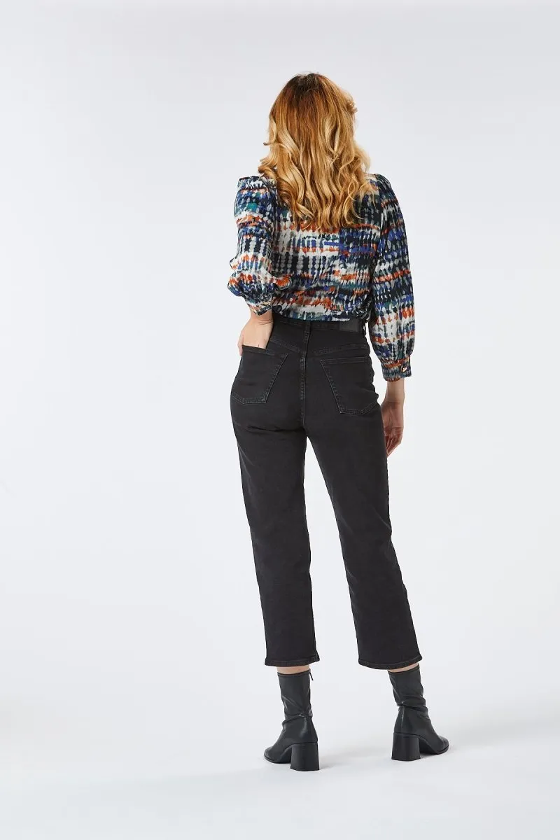 Zibi London Loan Blouse Blue Multi